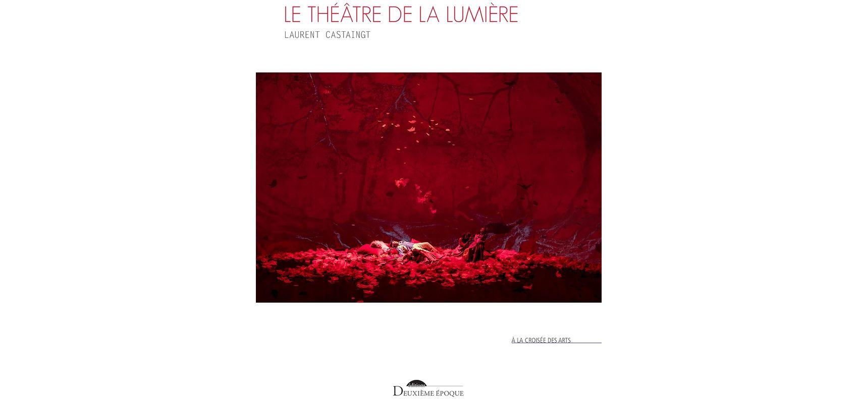 Le théâtre de la lumière – Couverture -  - D.R.