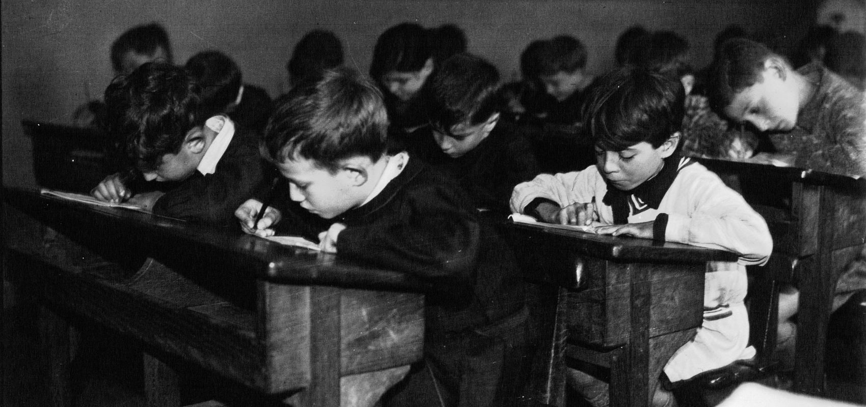 La rentrée des classes – Agence Meurisse - 1936 - BnF, département des Estampes et de la photographie