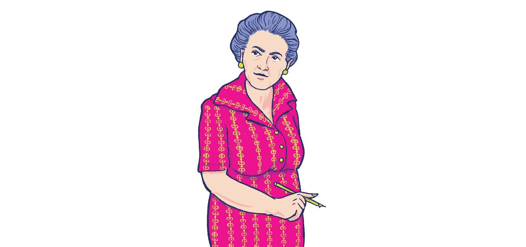 Yvonne Loriod - - © Illustration Lorène Gaydon / BnF