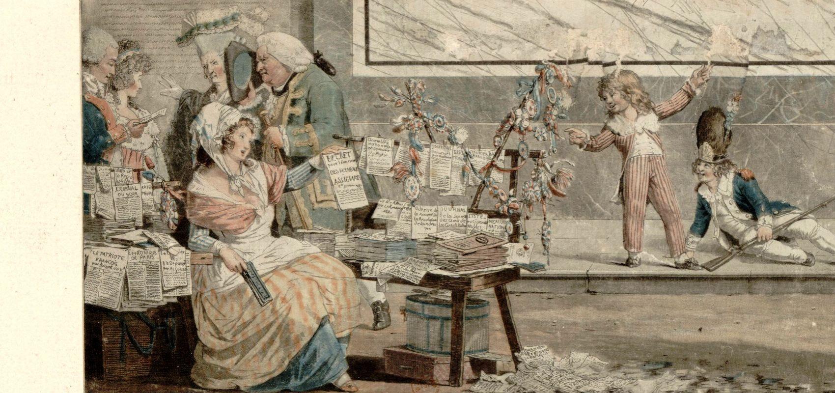 Almanach national : dédié aux amis de la Constitution, par Philibert-Louis Debucourt - 1790 - BnF, département des Estampes et de la photographie