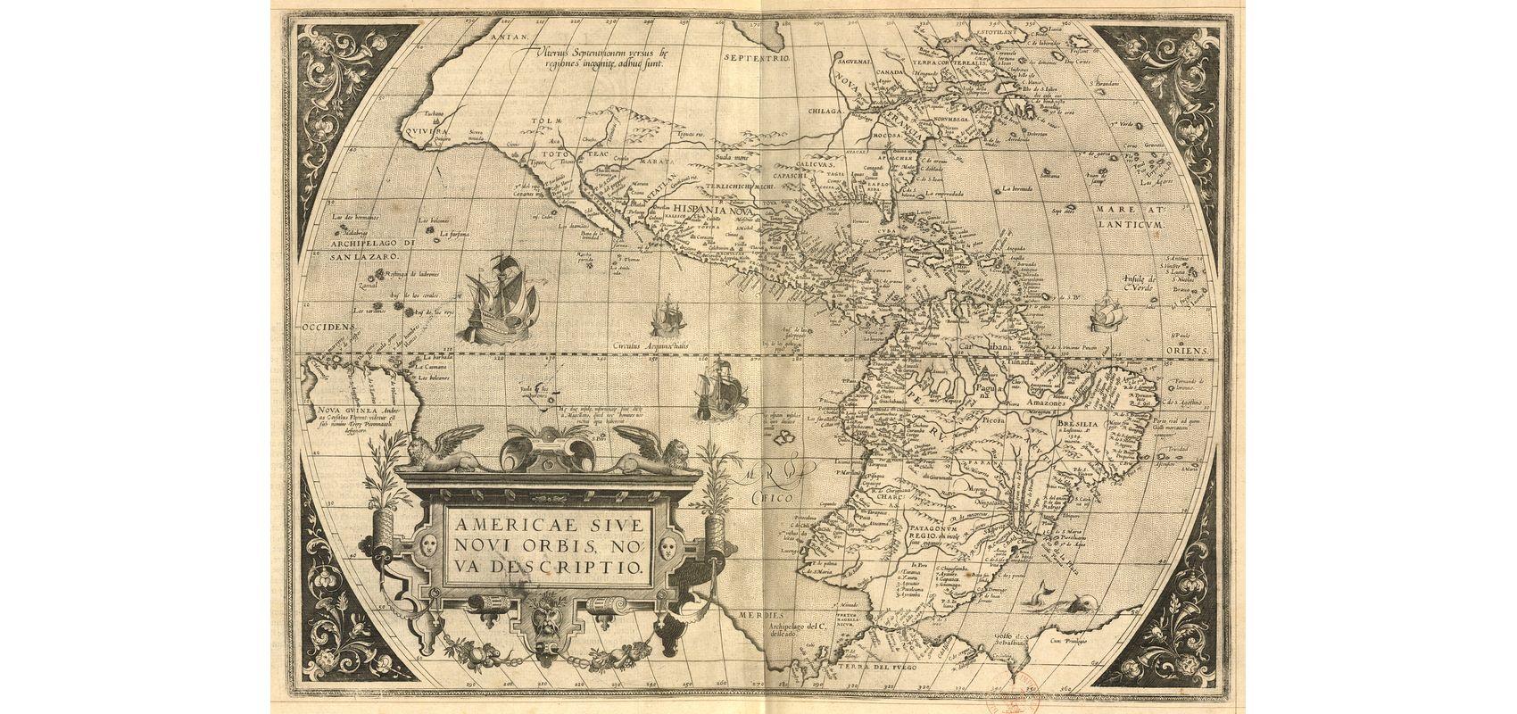 Theatre de l'univers, contenant les cartes de tout le monde, avec une brieve déclaration d'icelles / par Abraham Ortelius - - BnF, département des Cartes et plans