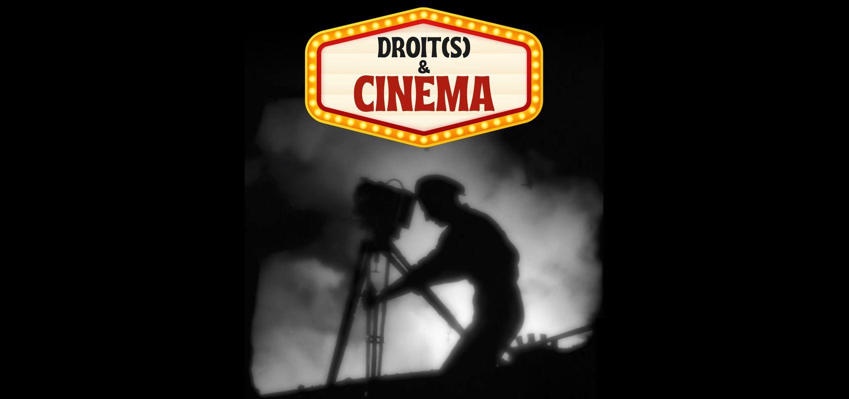 Affiche du colloque « Droit(s) et cinéma » - - UFR DSPS. Université Sorbonne Paris Nord. 2024