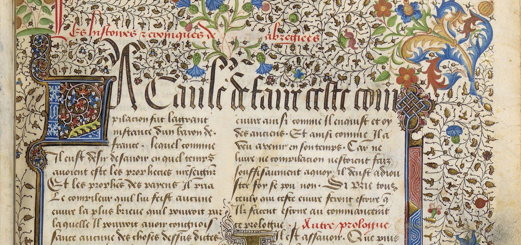 Français 693 - XVe siècle - BnF, département des Manuscrits