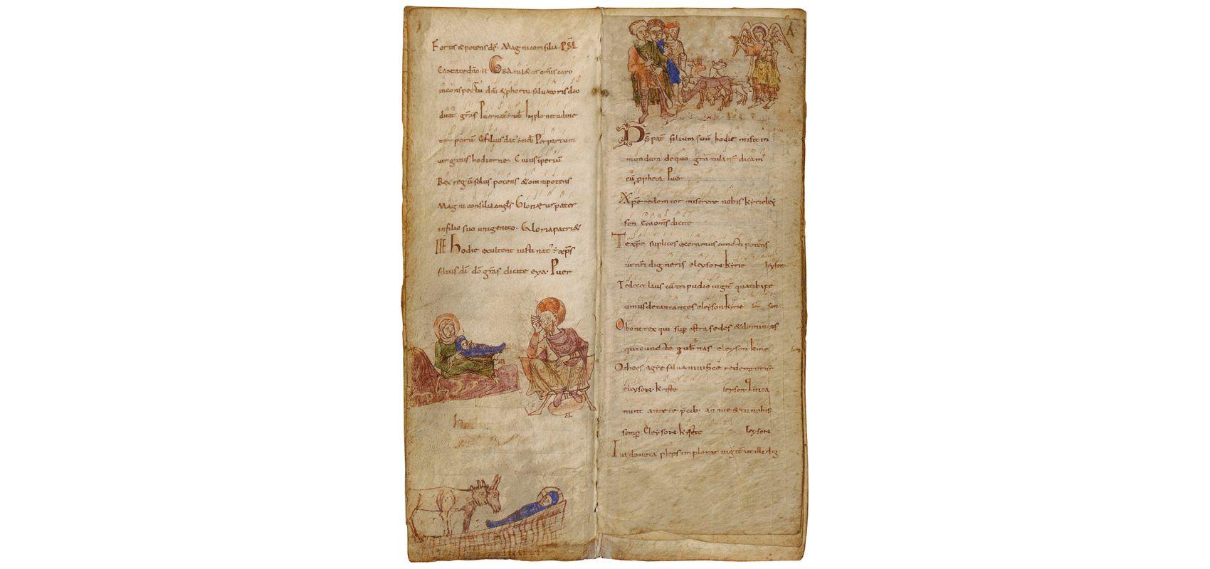 Tropaire de l’église d’Autun, manuscrit - XIe siècle - BnF, Bibliothèque de l’Arsenal, Ms 1169 réserve