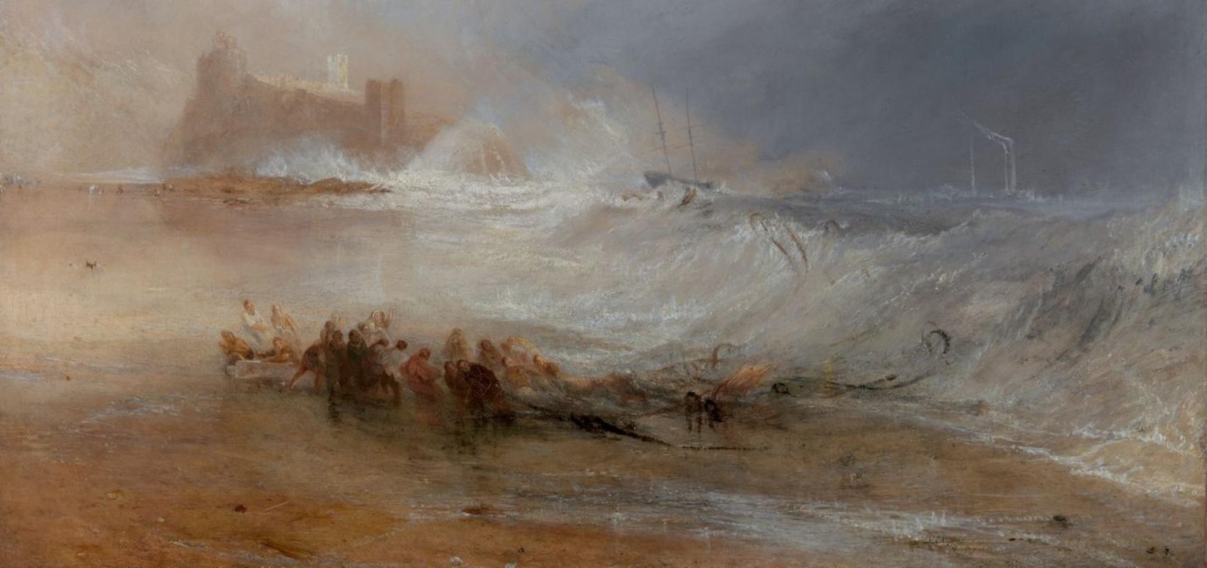 Wreckers - Côte du Northumberland, de Joseph Mallord William Turner - 1834 - Yale Center For British Art