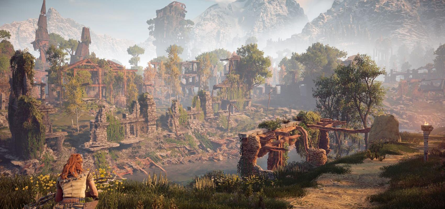 « Horizon Zero Dawn » sur PS4 - 2017 - © 2025 Sony Interactive Entertainment Europe Limited (SIEE)