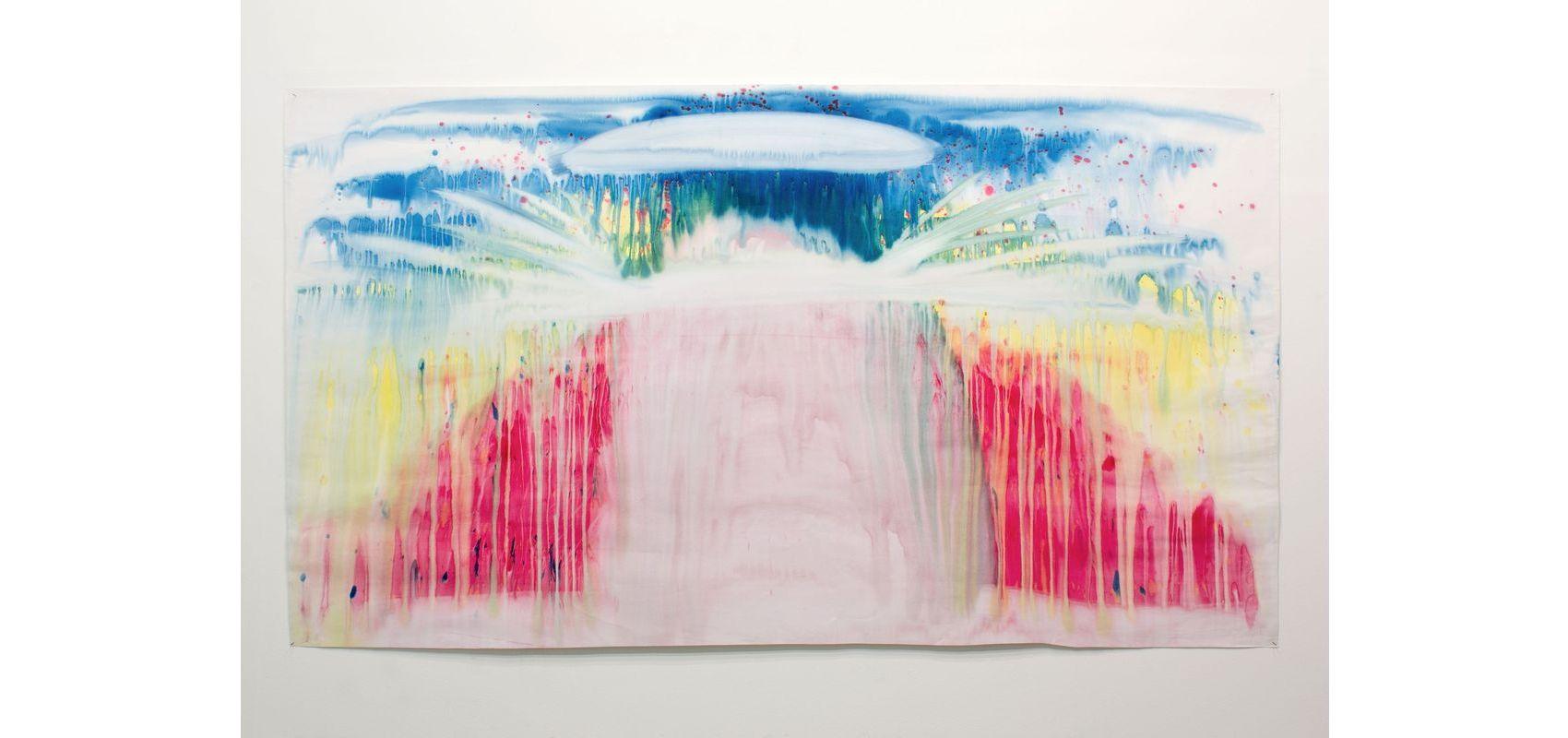 Miriam Cahn, Atombombe, aquarelle sur papier - 4 mars 1991 - © Courtesy of the artist, Galerie Jocelyn Wolff, Romainville and Meyer Riegger, Berlin/Karlsruhe/Basel, Photo Meyer Riegger.