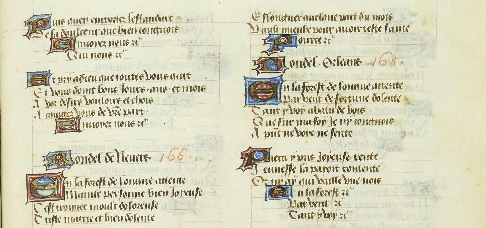 Français 1104 – Charles d'Orléans -  - BnF, département des Manuscrits