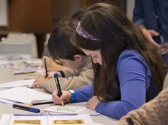 Atelier enfant - Écritures médiévales