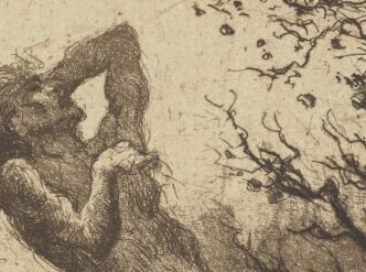 La souffrance de Chiron, détail