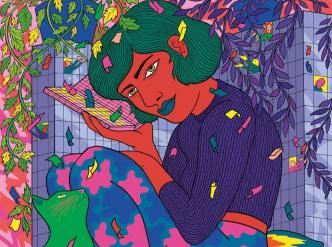 Illustration de Fanny Michaëlis pour le magazine Chroniques (n°89)