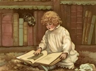 Les heures enfantines par Ernest d'Hervilly - illustration de H. M. Bennett