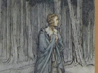 Comus par John Milton, illustré par Arthur Rackham