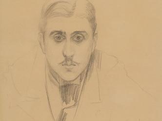 Marcel Proust (15 octobre 1891, Trouville) par Jacques-Émile Blanche (1861-1942)