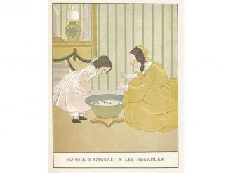 « Les malheurs de Sophie » de la comtesse de Ségur, illustration de Marie-Madeleine Franc-Nohain