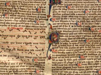 Extrait du Chansonnier provençal (Chansonnier La Vallière)