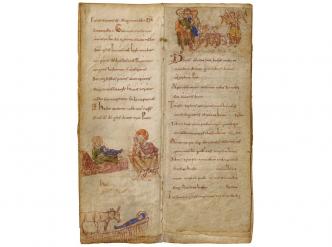 Tropaire de l’église d’Autun, manuscrit
