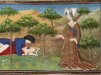 Morgane surprenant les amants