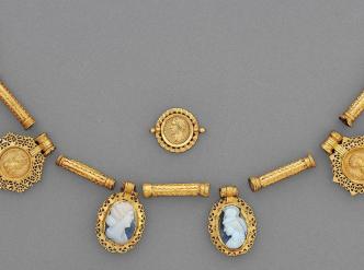 Collier aux camées, Trésor de Naix
