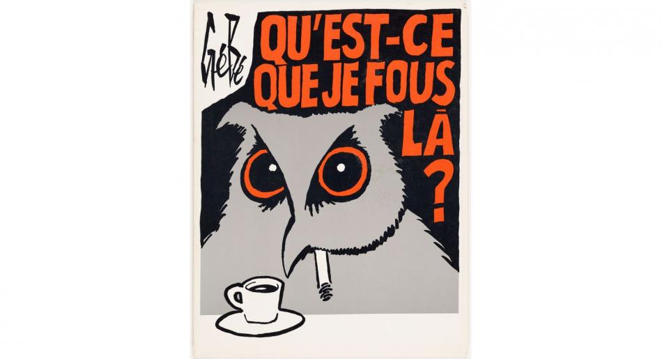 Gébé : un génie du dessin de presse