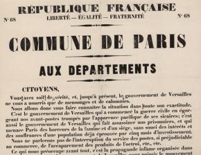 Affiche de la Commune de Paris