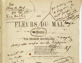 Charles Baudelaire. Les Fleurs du mal. 