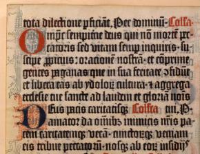 Psalterium cum canticis. Hymni. [Mayence] : Johannes Fust et Peter Schöffer, 1457. In-folio