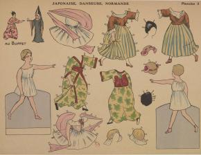 J'habille, je découpe, je colore chez mon ami Pierrot, Henriette Delalain, 1920.