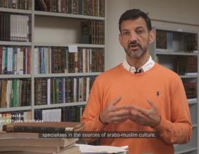 Présentation du projet Bibliothèques d'Orient par le Frère Jean Druel