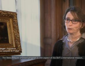 Présentation du projet Bibliothèques d'Orient par Laurence Engel, Présidente de la BnF