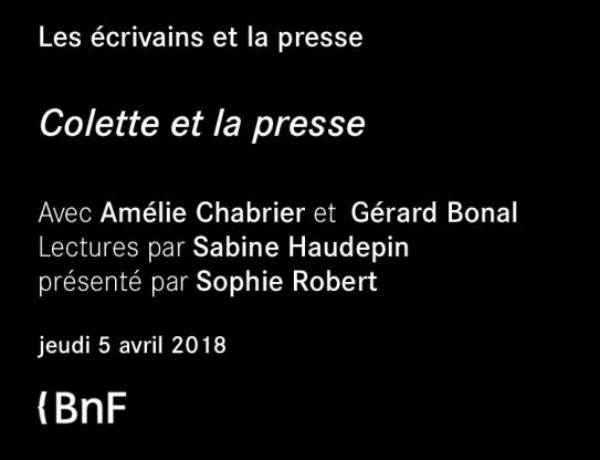 Colette et la presse