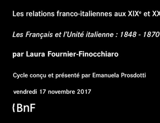 Les Français et l'Unité italienne : 1848-1870
