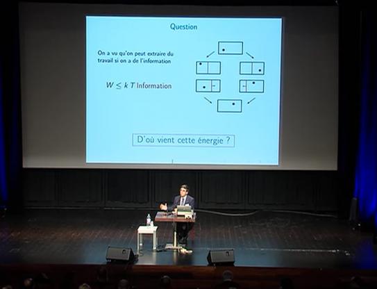 PIF 15 – La question de l'information en Physique statistique