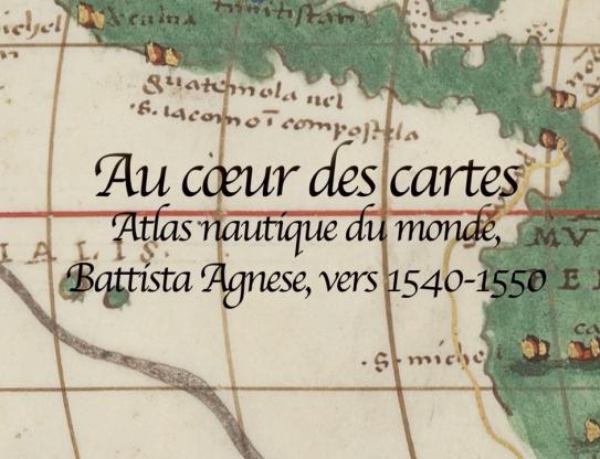 Atlas nautique du monde (1540-1550) par Battista Agnese
