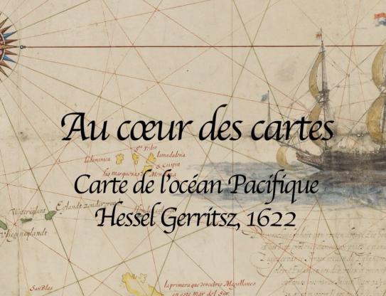 Carte de l'Océan Pacifique (1622) par Hessel Gerritsz