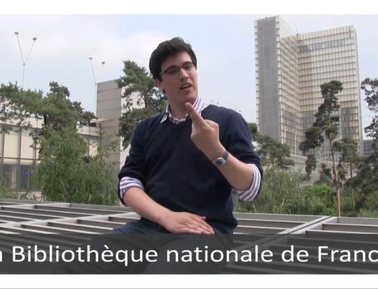 Visite de la BnF en langue des signes 