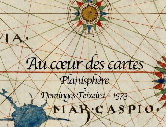 Planisphère nautique (1573) par Domingos Teixeira