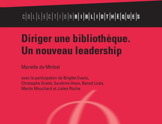 Diriger une bibliothèque