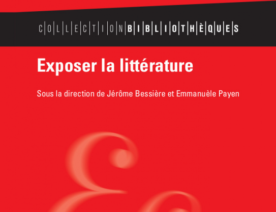 Exposer la littérature