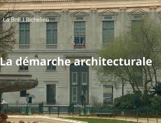 La démarche architecturale