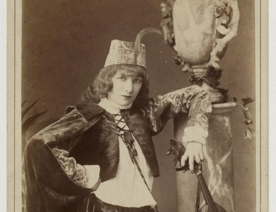 Sarah Bernhardt dans « Le Passant »