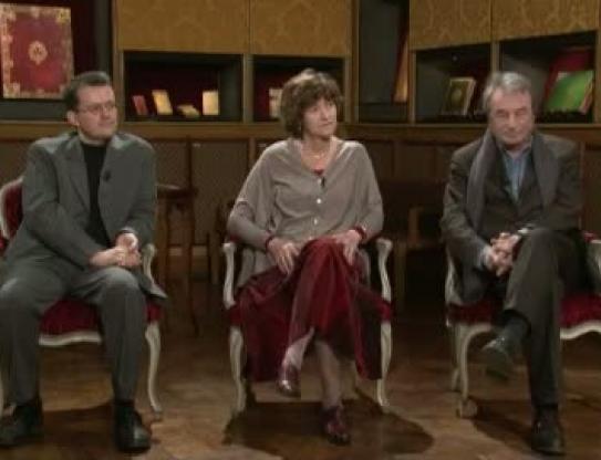 Maryline Desbiolles, Christophe Pradeau et Olivier Rolin