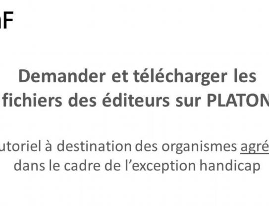 Demander sur PLATON le fichier source d'un éditeur en vue d'une adaptation