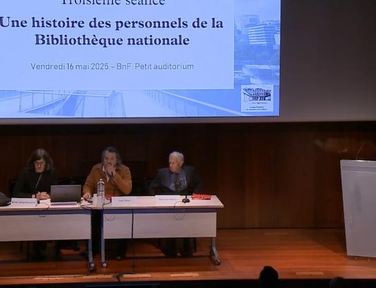 Une histoire des personnels de la Bibliothèque nationale