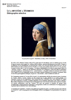 Le « mystère » Vermeer (FR - PDF - 157.03 Ko)