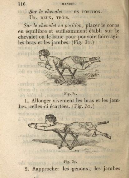 Manuel de gymnastique à l'usage des écoles primaires et secondaires de filles et des écoles normales primaires d'institutrices