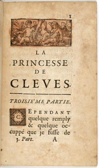 Mme de La Fayette. La Princesse de Clèves. 