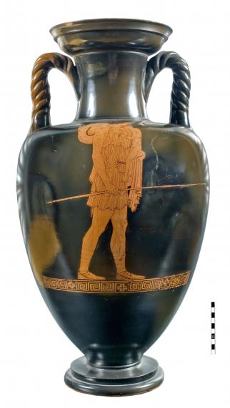 Euphorbos portant Oedipe enfant