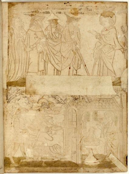 Xylo. 12 : Apocalypsis. [Pays Bas, vers 1462]. In-folio