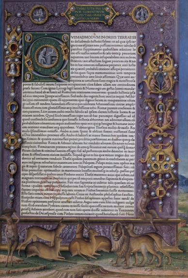 Plutarque, Vitae illustrium virorum . Venise : Nicolas Jenson, 1478. In-folio